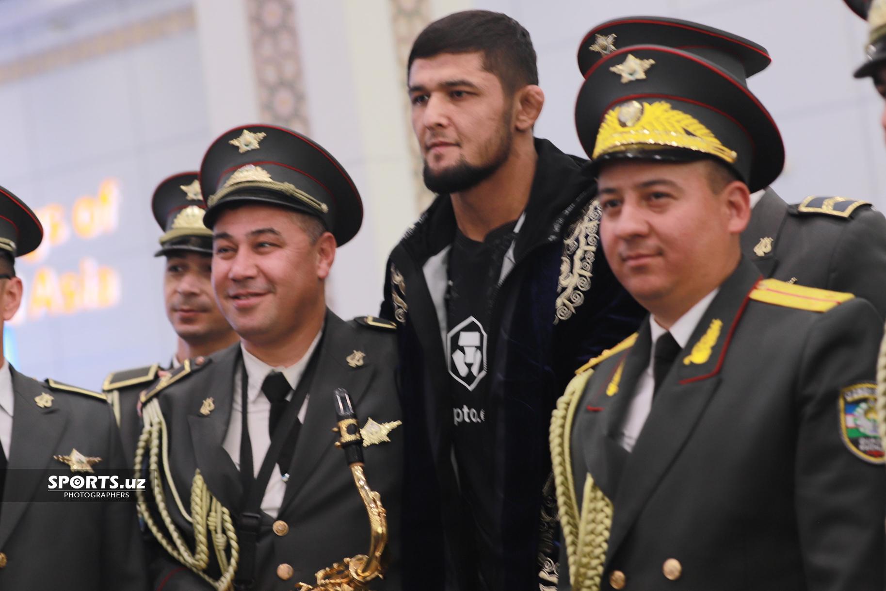 Нурсултон Рўзибоев кутиб олиниши