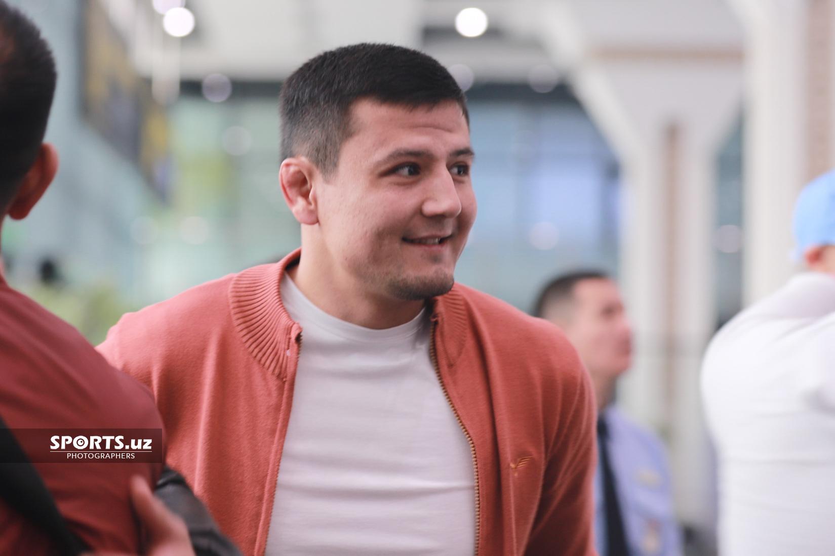 Нурсултон Рўзибоев кутиб олиниши