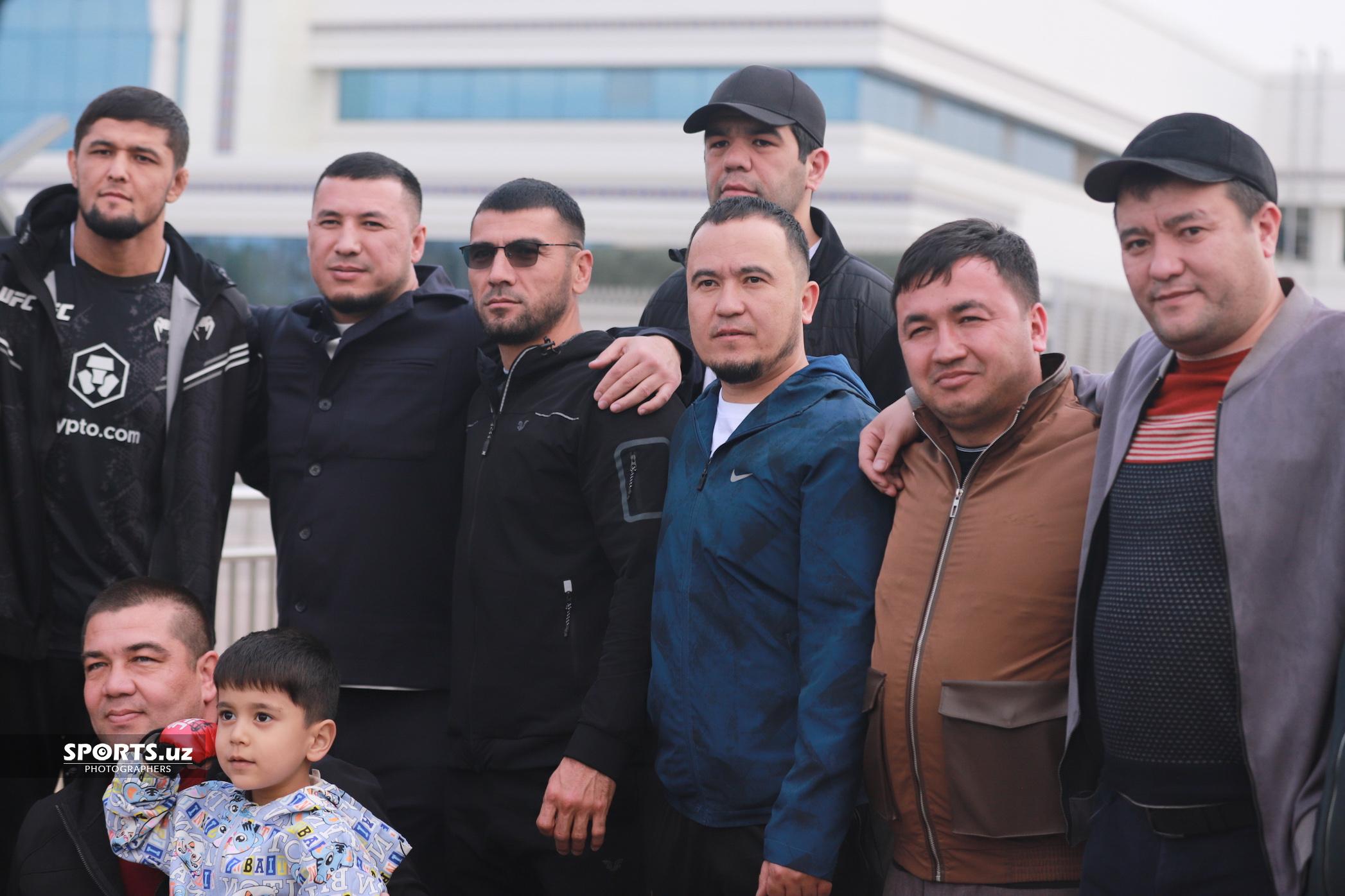 Нурсултон Рўзибоев кутиб олиниши