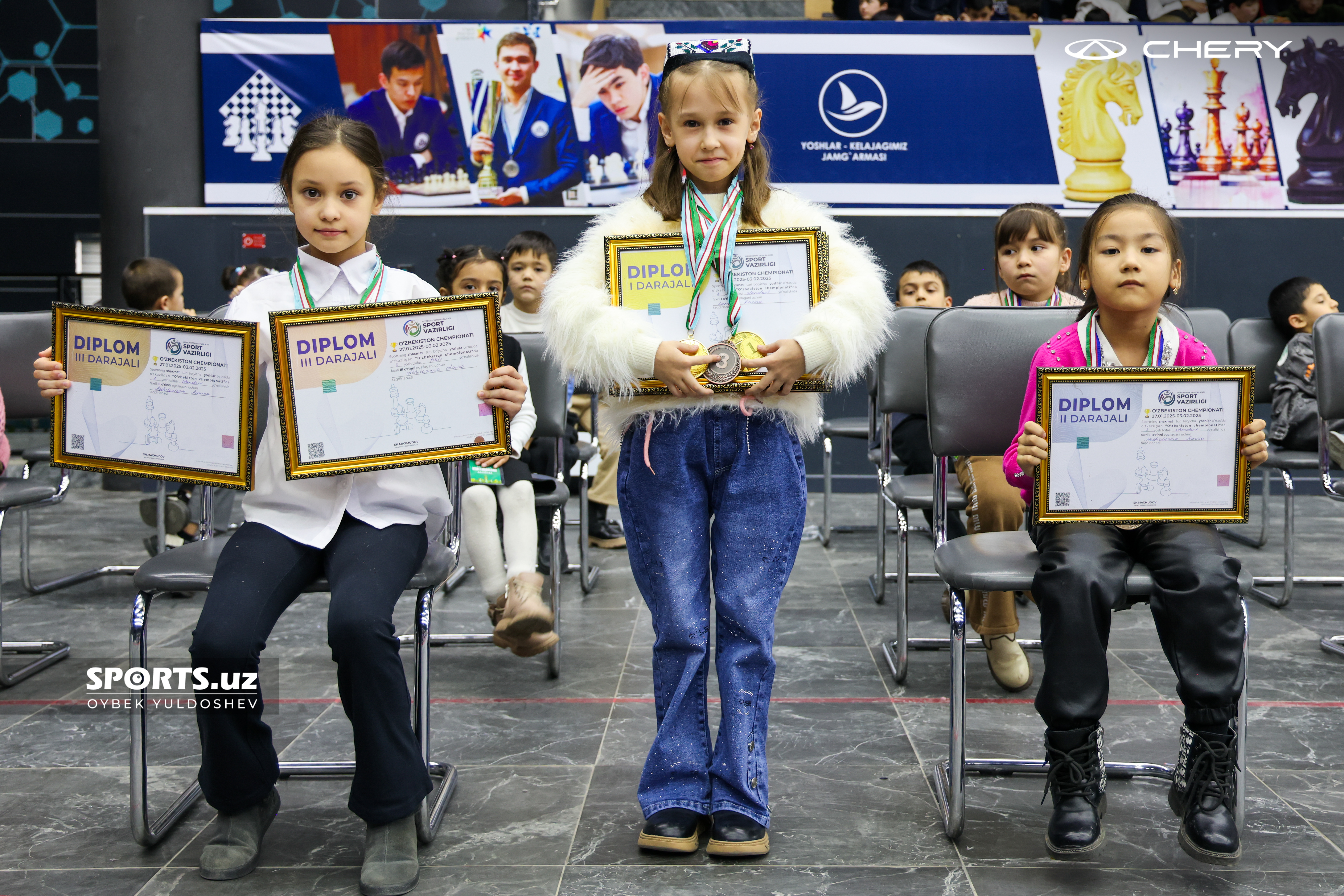 Uzbekistan championship. Nagrajdeniya