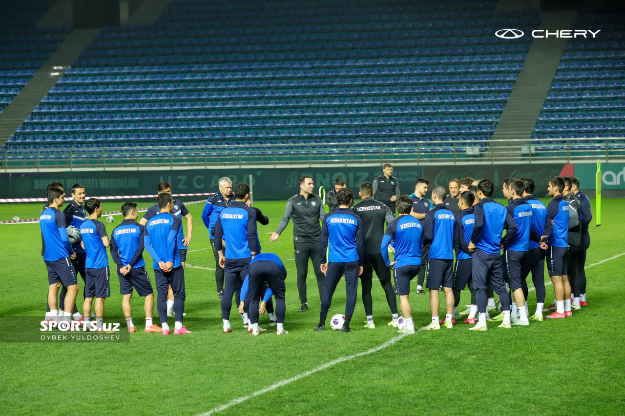 LAST TRAINING IN UZBEKISTAN. Ўзбекистон терма жамоаси машғулот 22.03.2025.