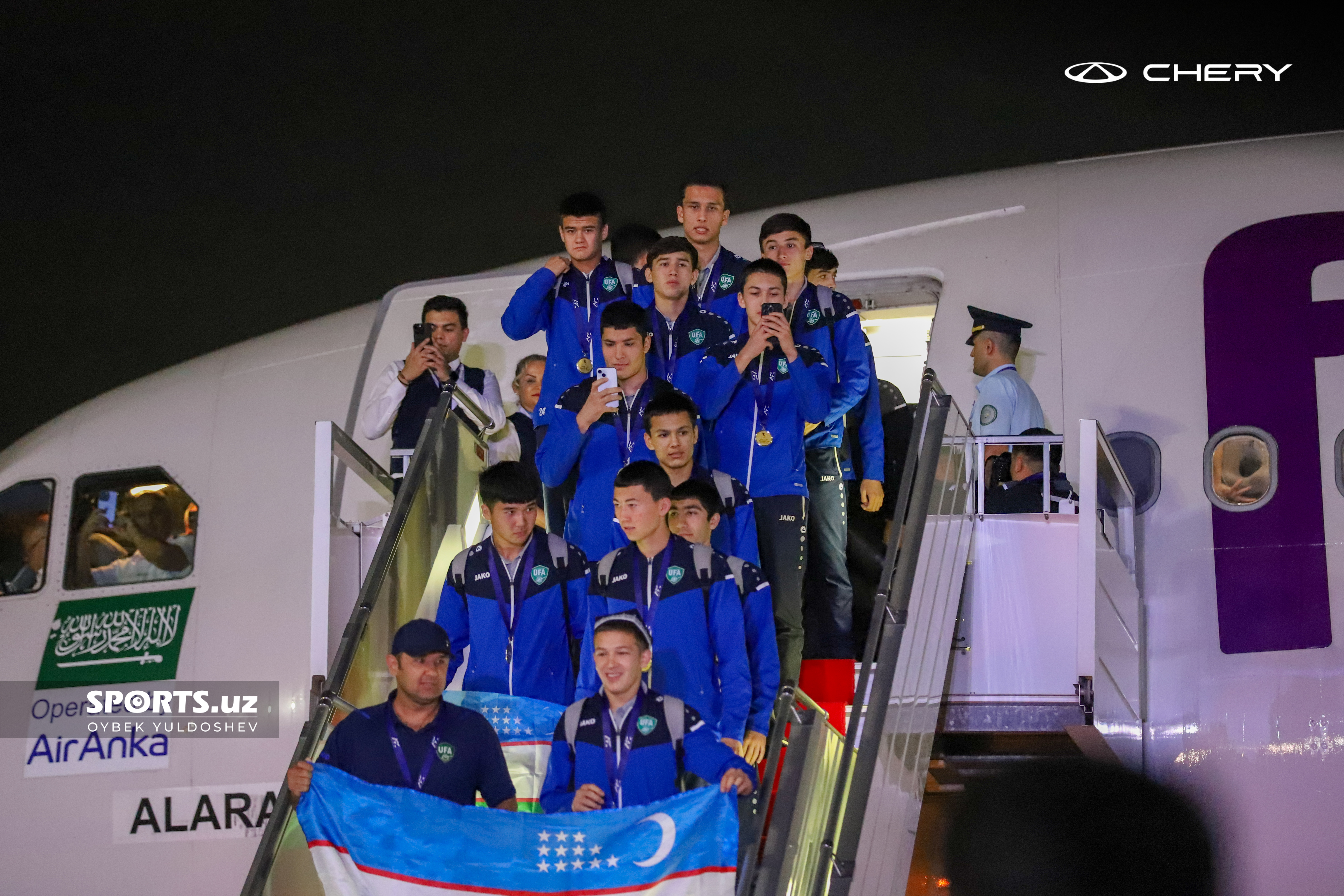 АЭРОПОРТ. U17 ТЕРМА ЖАМОАНИ КУТИБ ОЛИШ: 21.04.2025