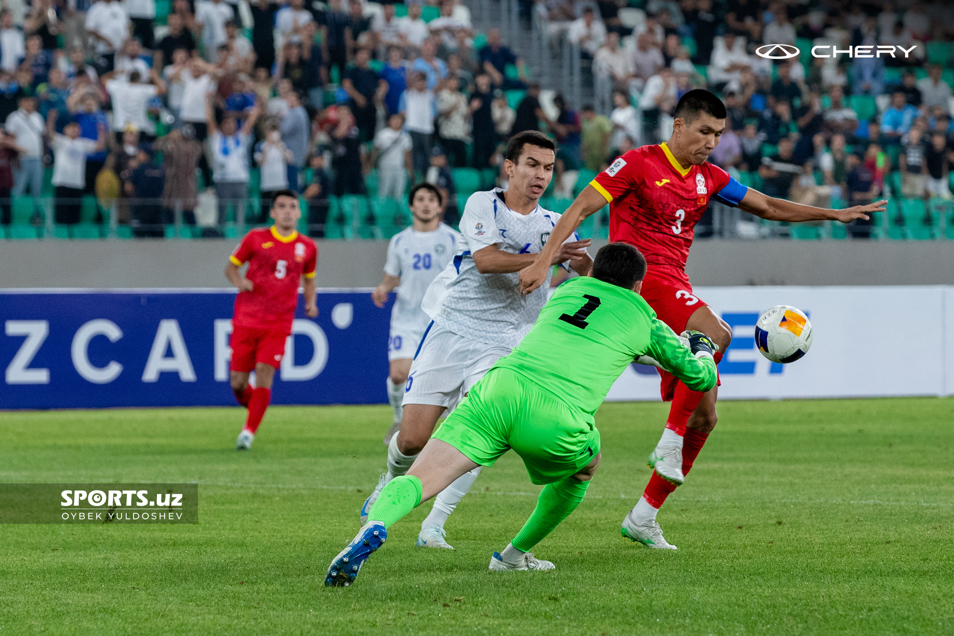 Ўзбекистон - Қирғиз Республикаси: 4:0