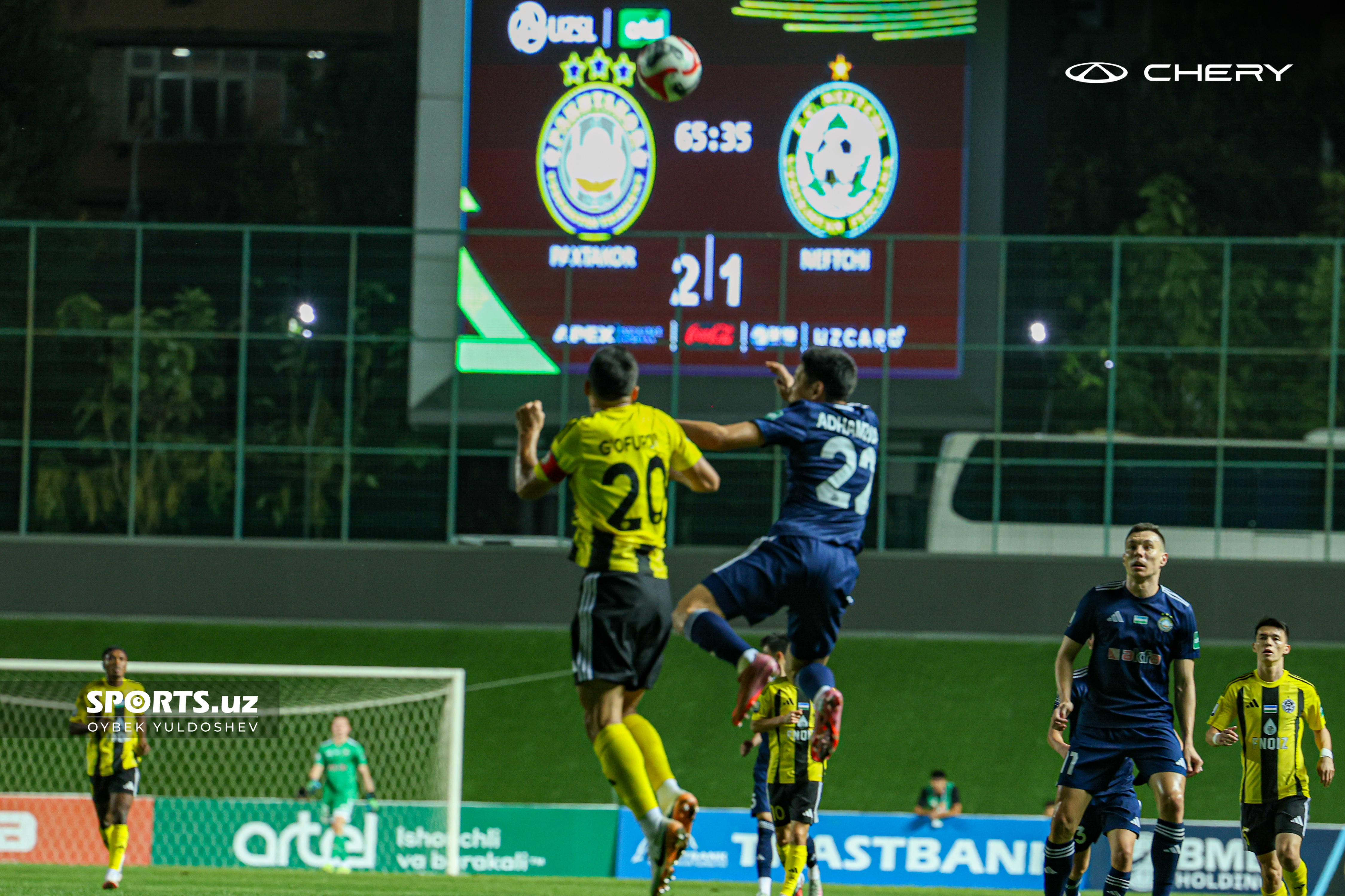 Pakhtakor - Neftchi: 2:1