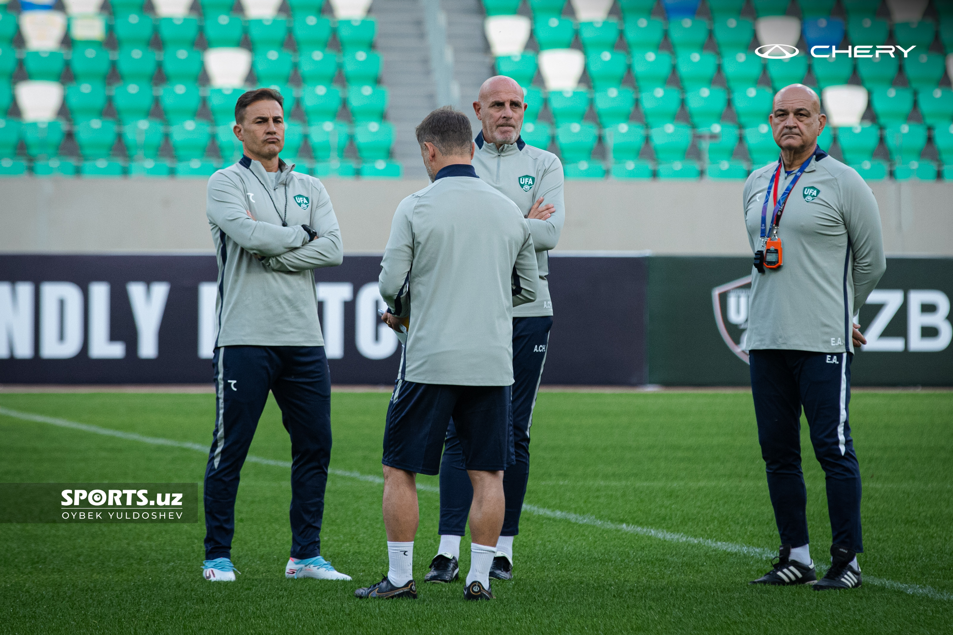National team: Quvaytga qarshi rasmiy mashg'ulot 08.10.2025