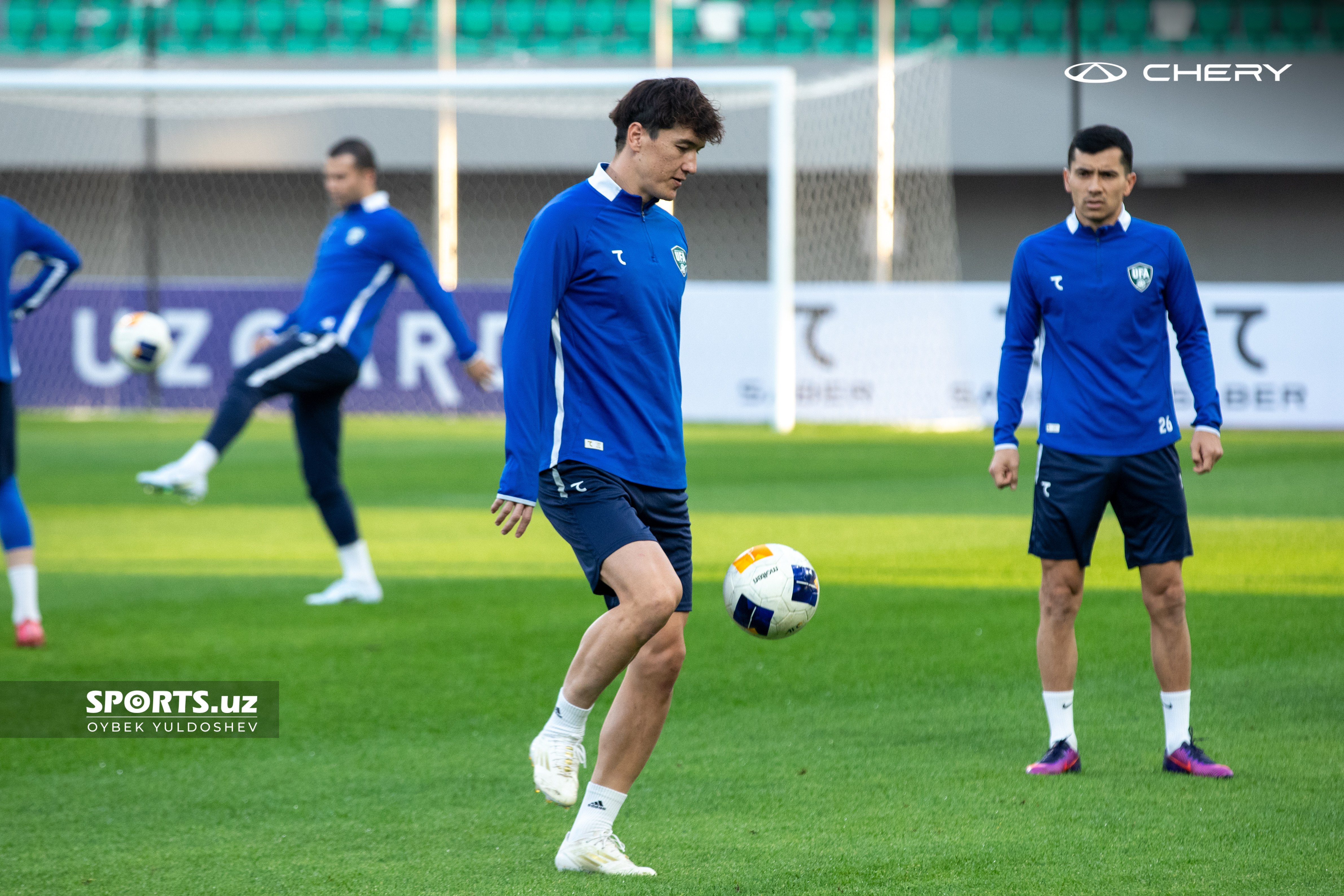 National team: Quvaytga qarshi rasmiy mashg'ulot 08.10.2025