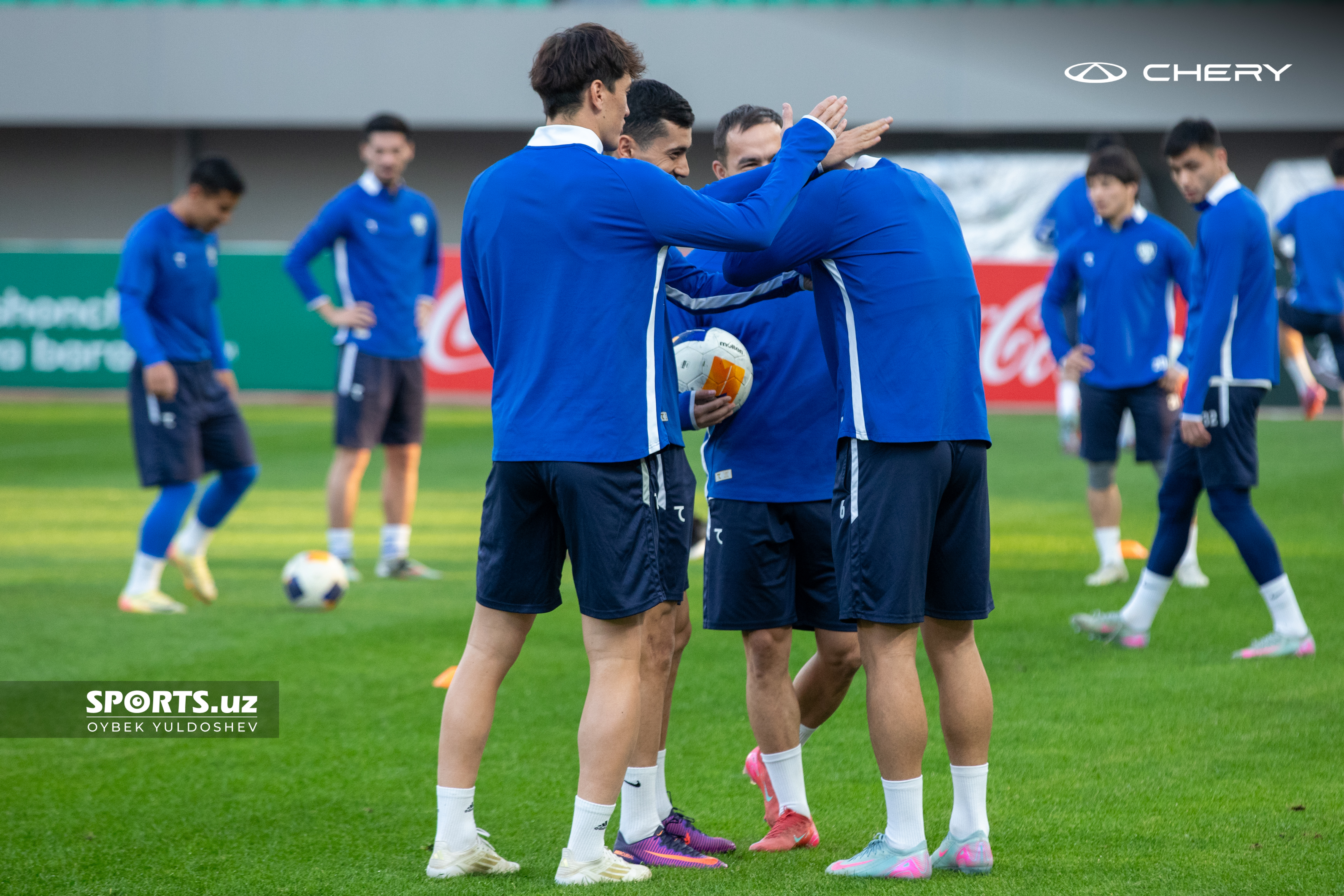 National team: Quvaytga qarshi rasmiy mashg'ulot 08.10.2025