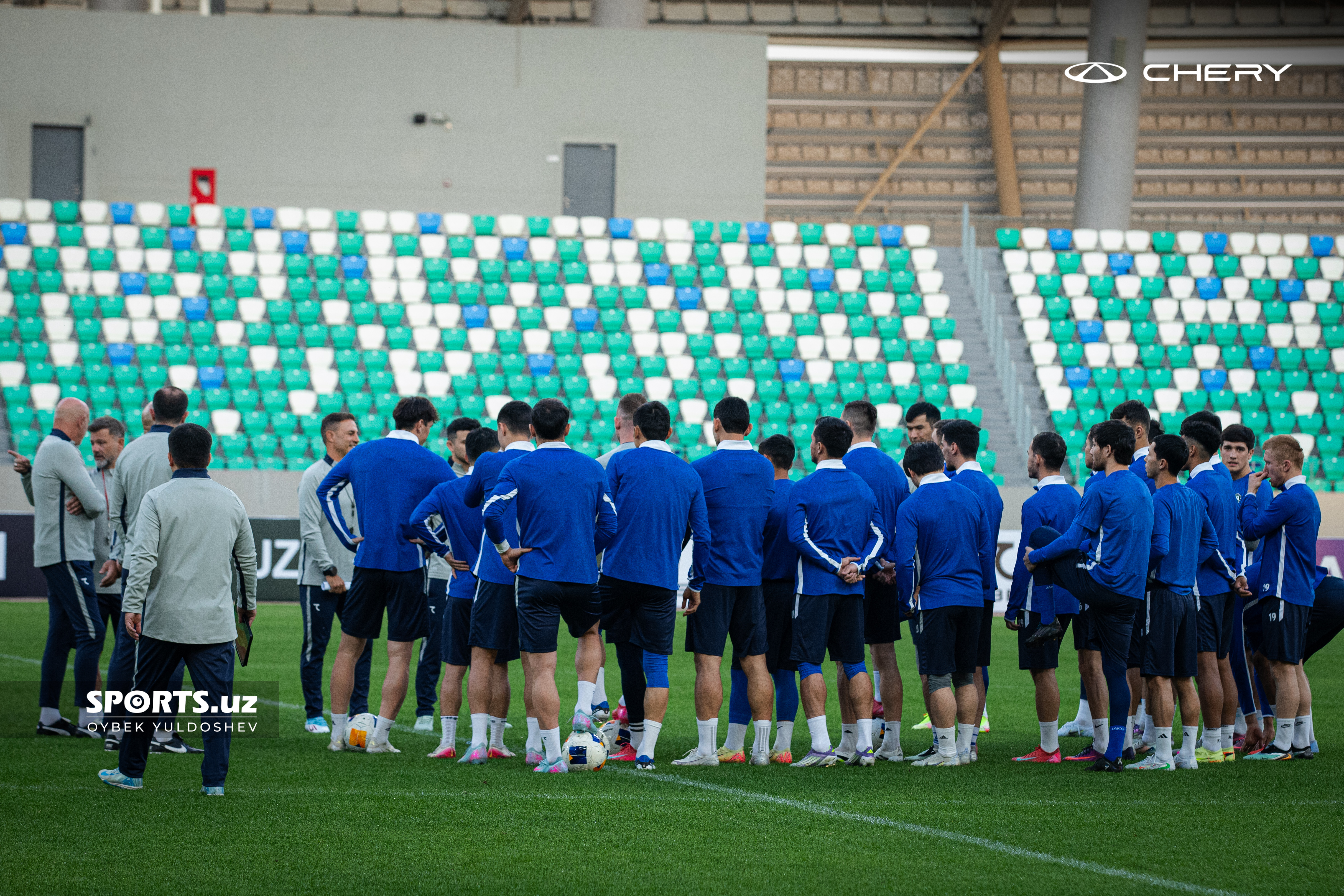 National team: Quvaytga qarshi rasmiy mashg'ulot 08.10.2025