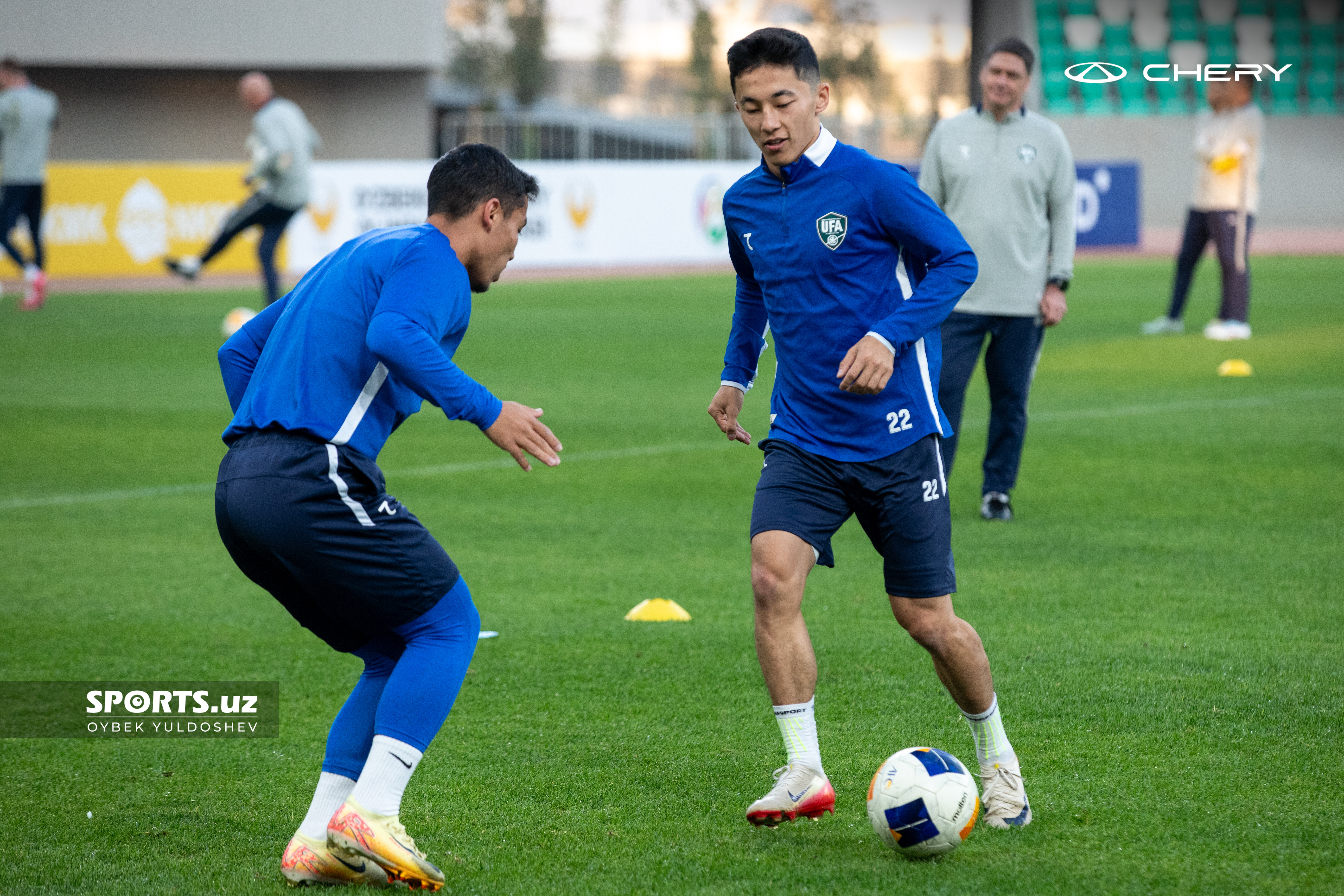 National team: Quvaytga qarshi rasmiy mashg'ulot 08.10.2025