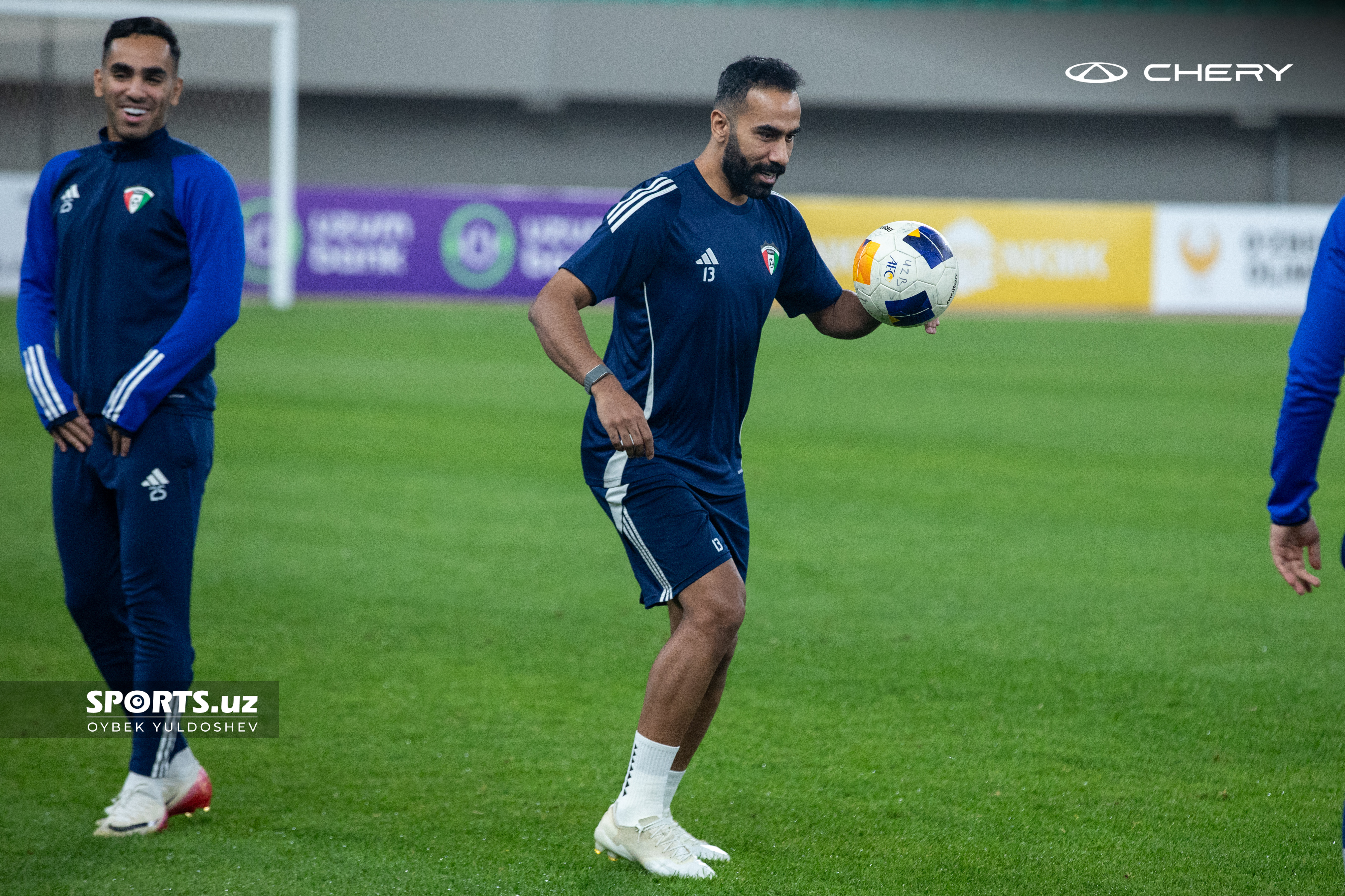 National team: Quvaytga qarshi rasmiy mashg'ulot 08.10.2025