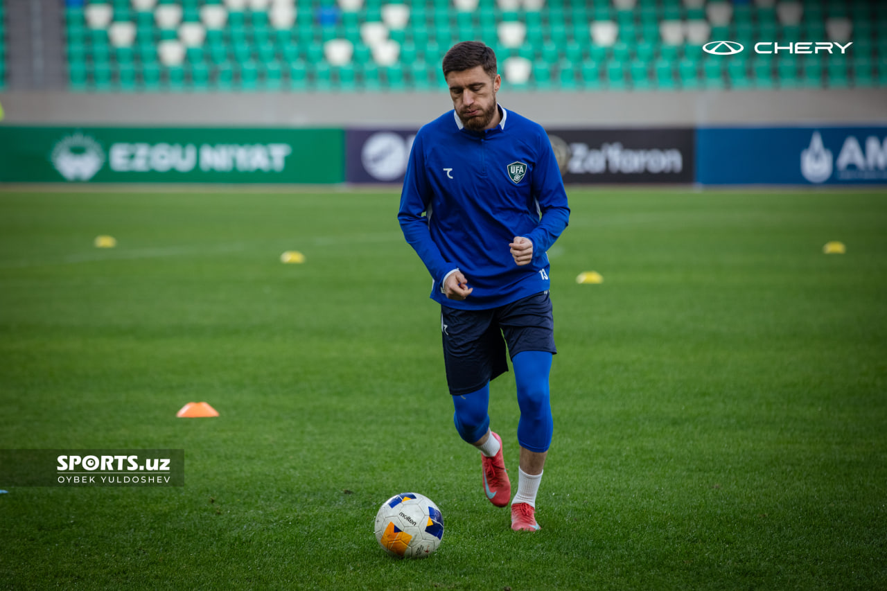 National team: Quvaytga qarshi rasmiy mashg'ulot 08.10.2025