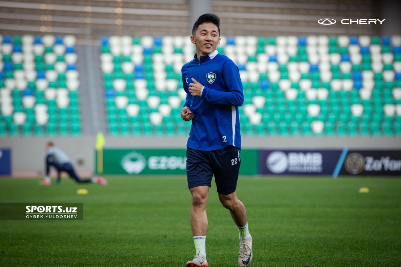 National team: Quvaytga qarshi rasmiy mashg'ulot 08.10.2025