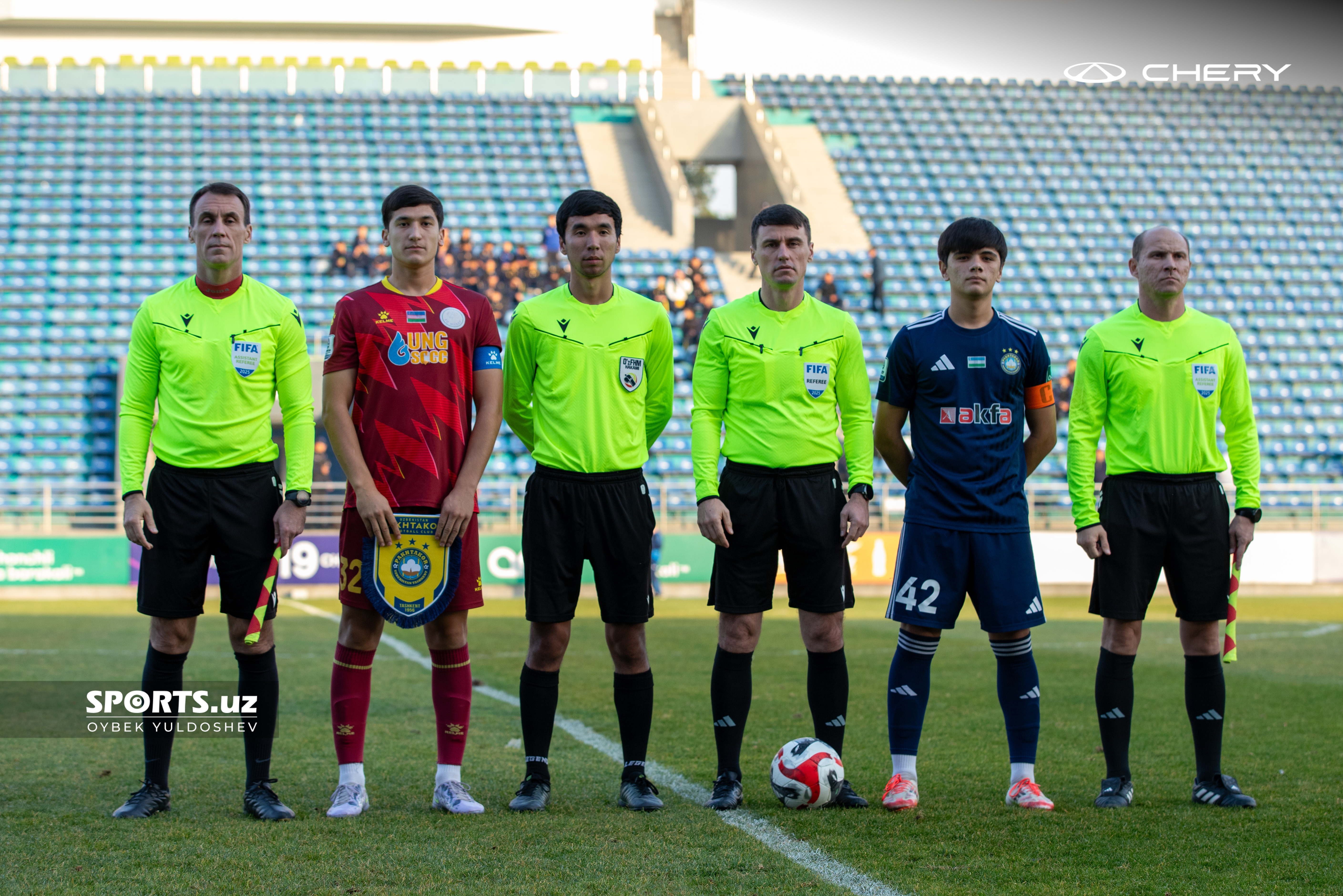 U19 чемпионати. Пахтакор - Насаф: Тақдирлаш