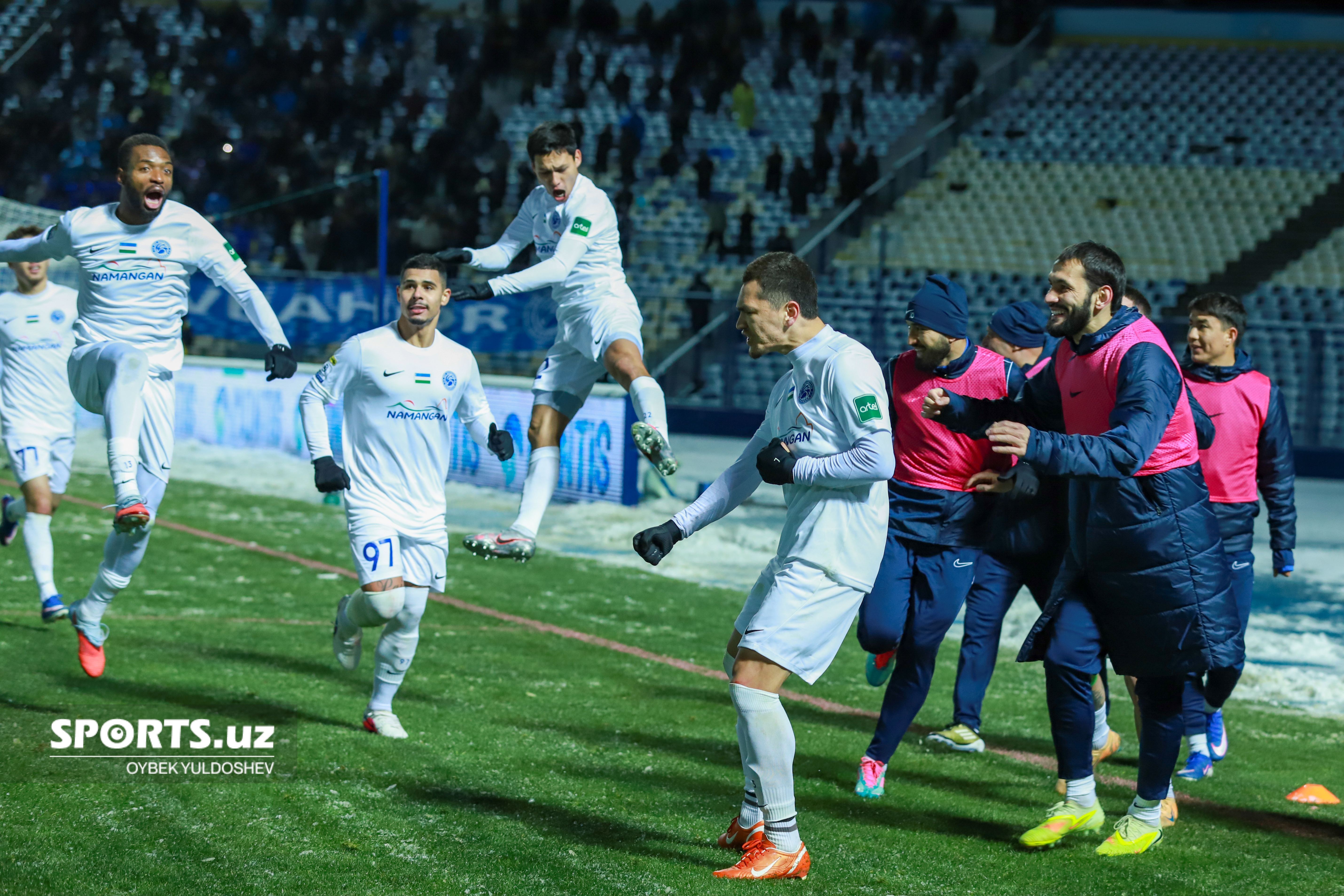 Пахтакор - Навбаҳор 0-2