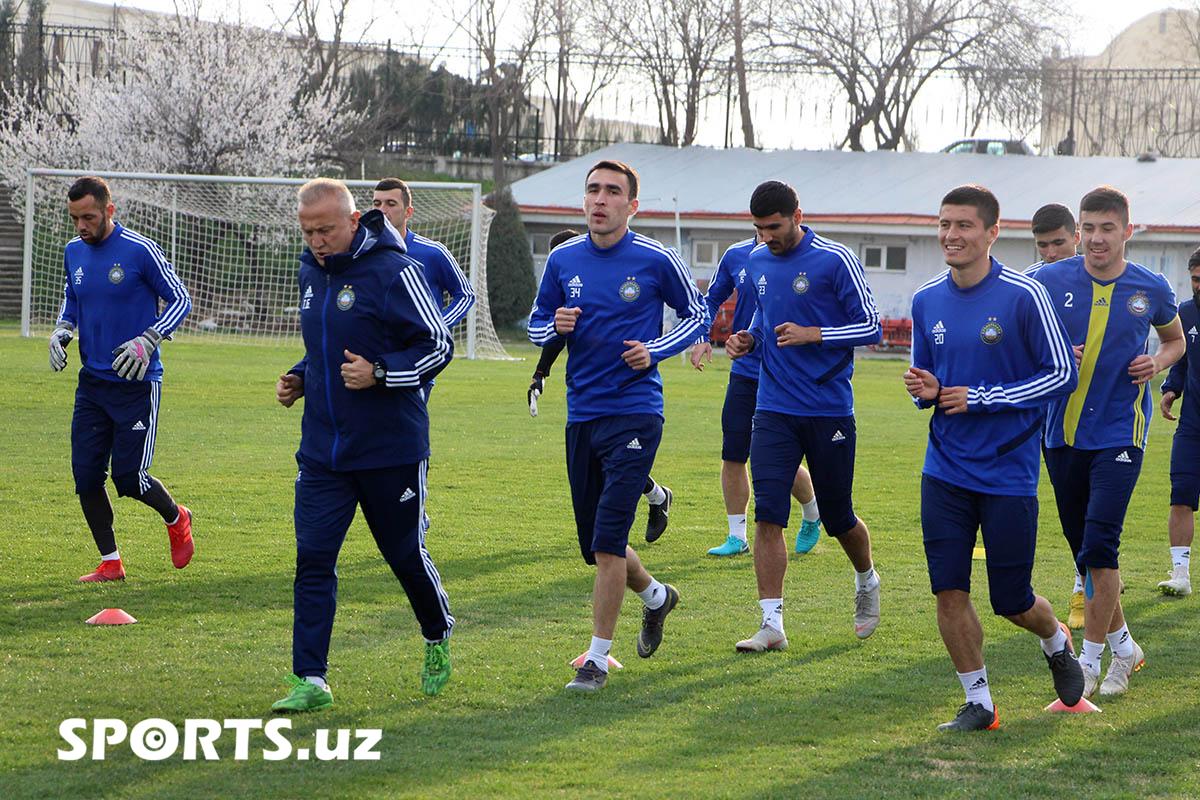 pakhtakor training 11-03-2019