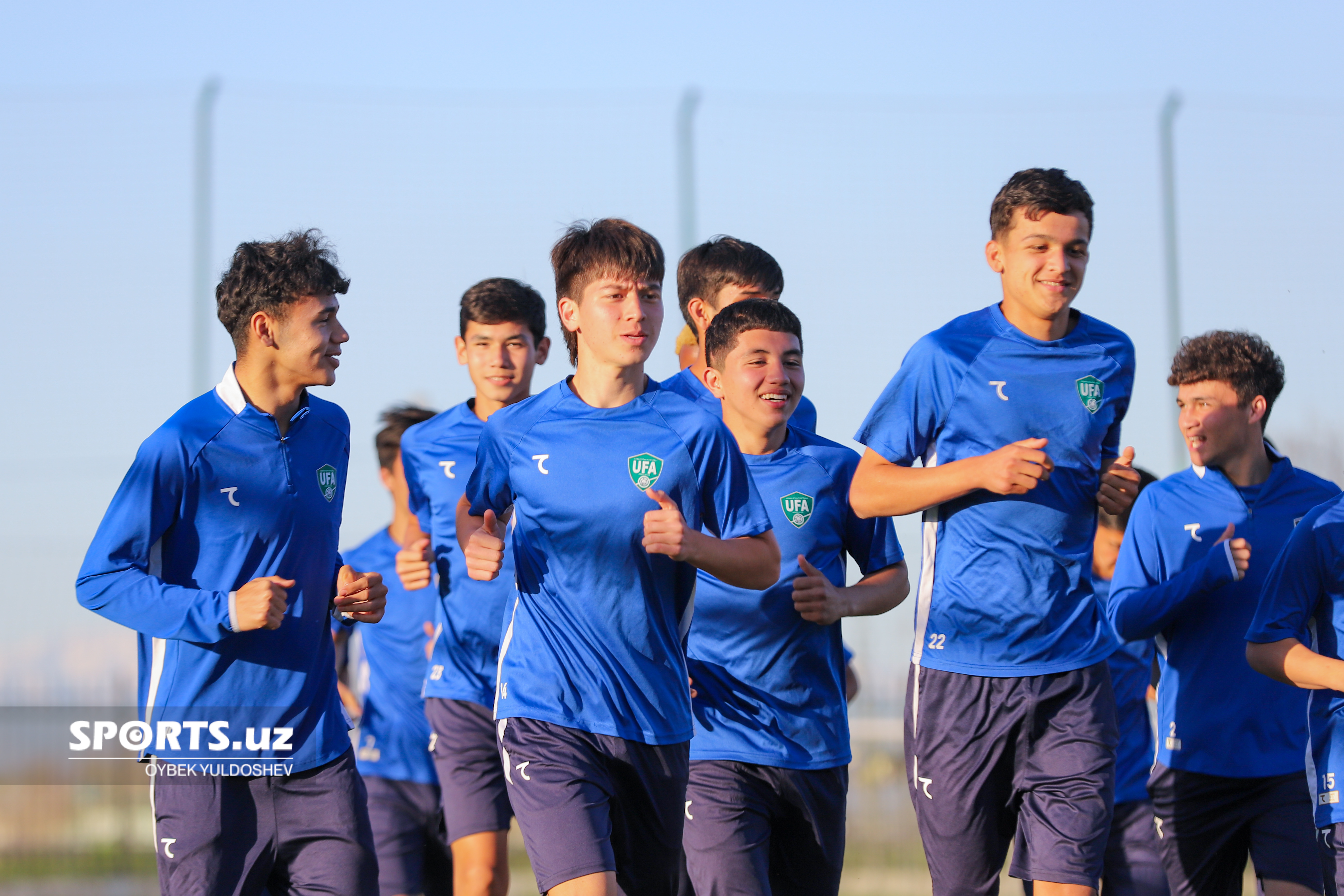 Ўзбекистон U17  машғулот