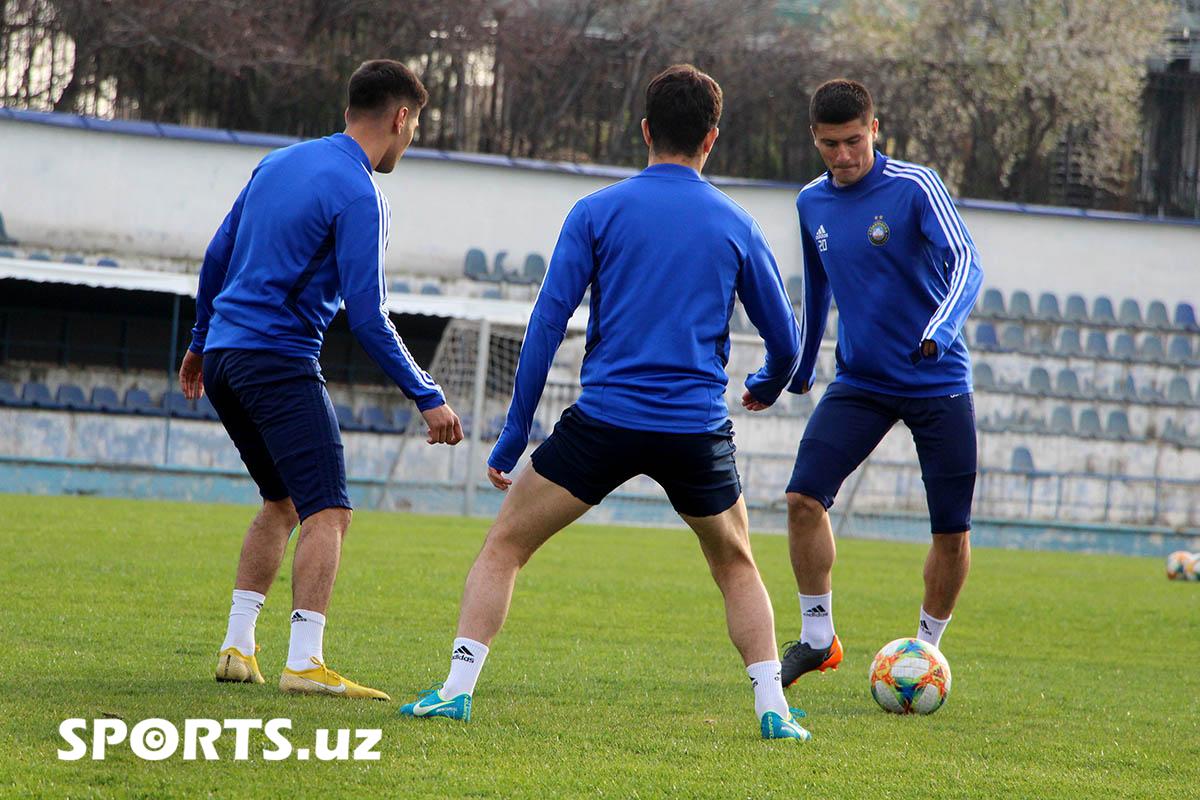 pakhtakor training 11-03-2019