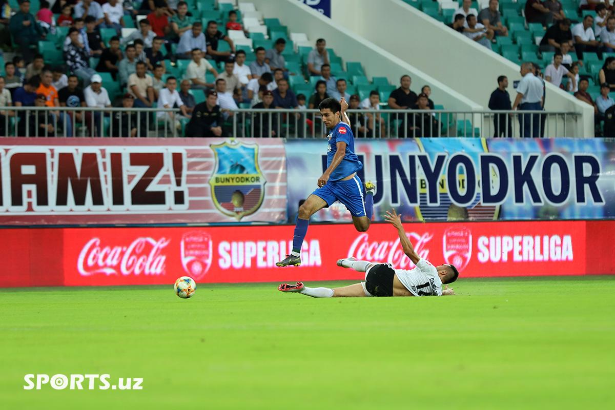 Super League. Bunyodkor vs Kizilkum