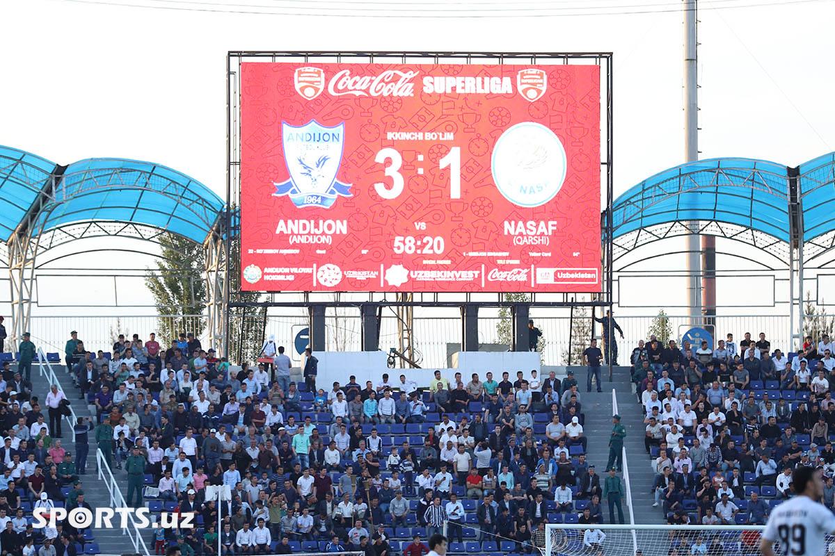 Andijon - Nasaf 3:1