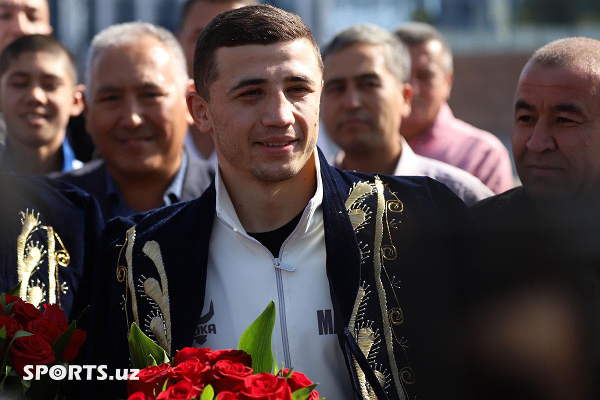 isroil madrimov kutib olish 07-10-2019