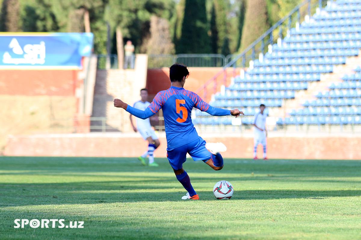 AFC U-16 Qualifiers. Uzbekistan 1-1 India