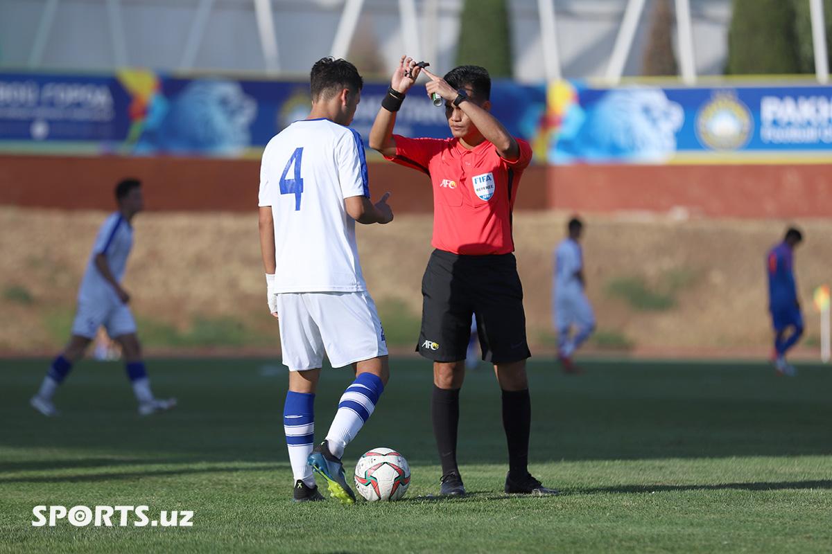 AFC U-16 Qualifiers. Uzbekistan 1-1 India