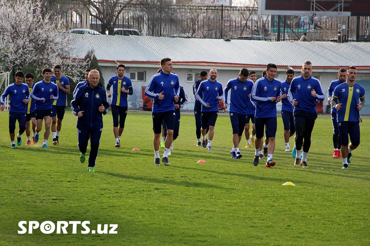 pakhtakor training 11-03-2019