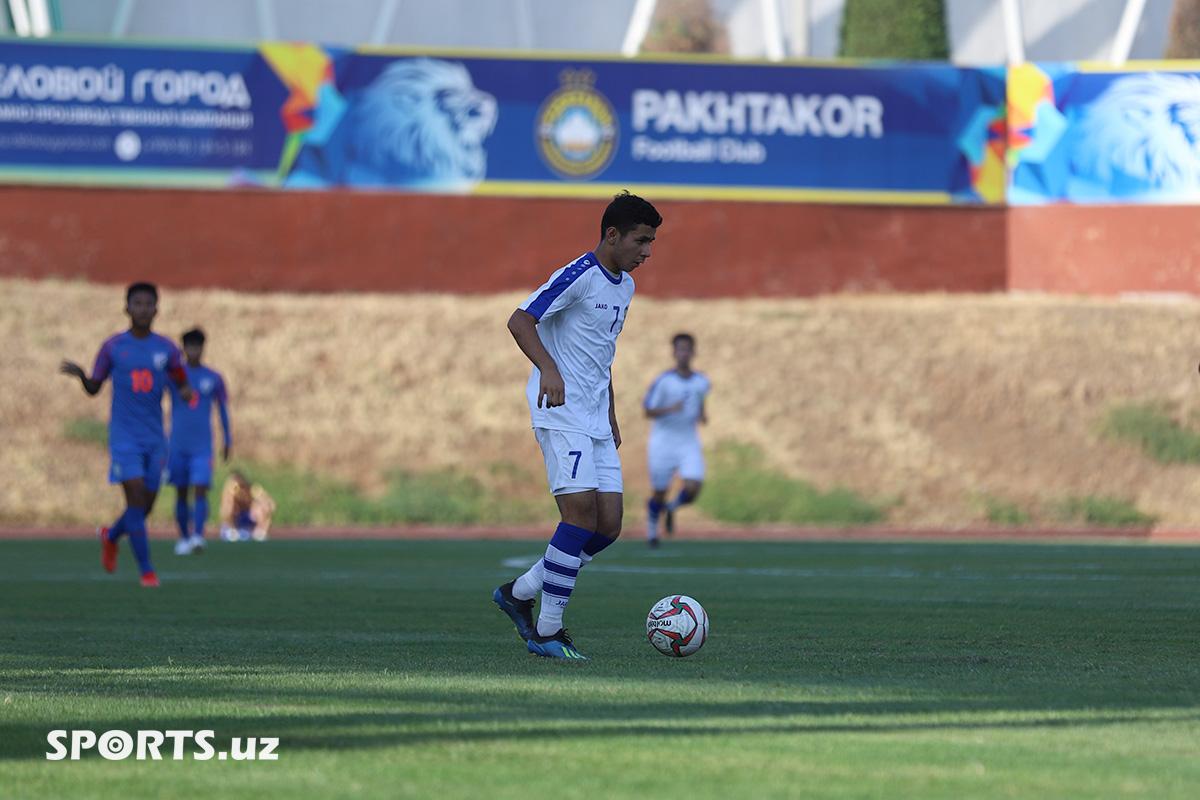 AFC U-16 Qualifiers. Uzbekistan 1-1 India