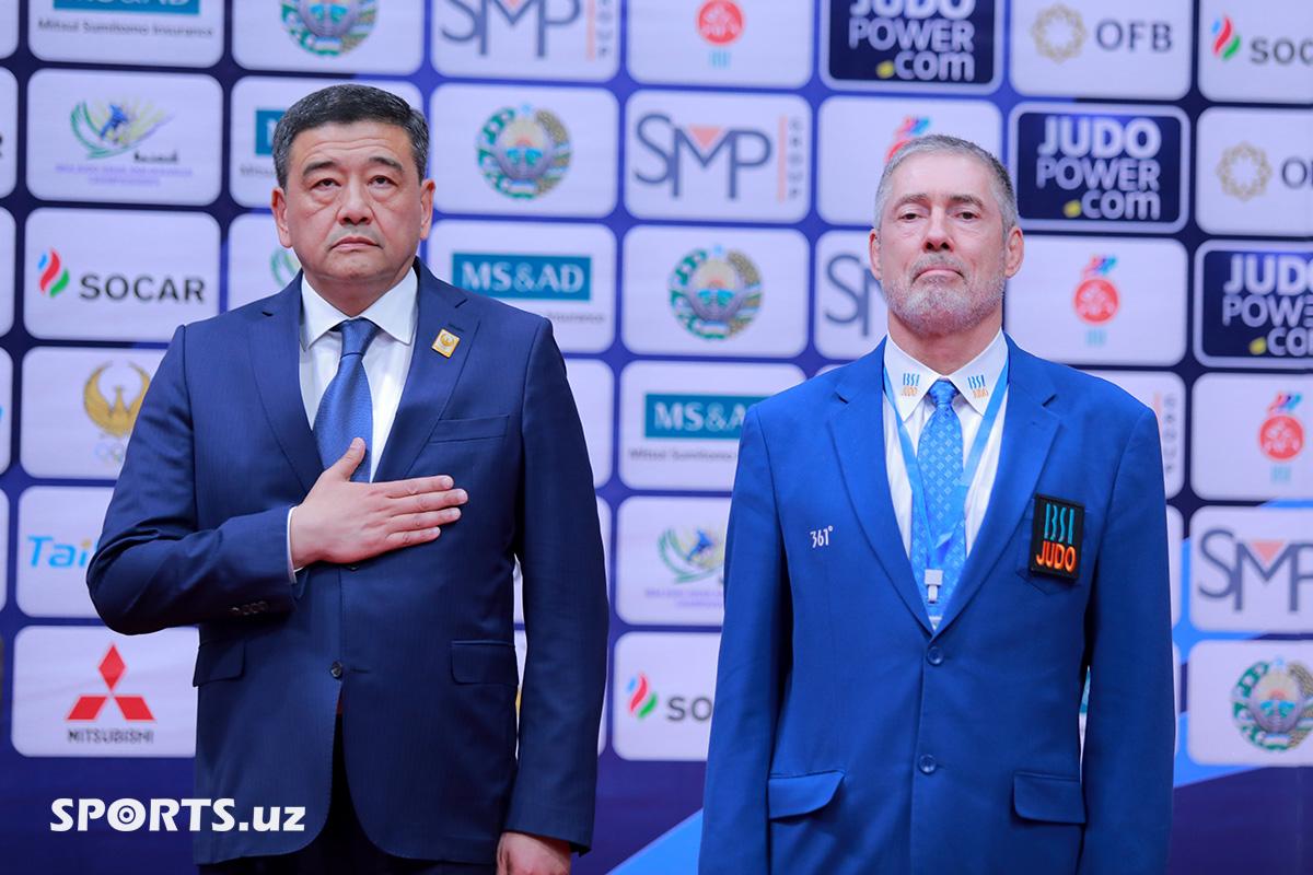 IBSA Grand Prix. Ushqun Kuranbaev. Parvina Samandarova. Sherzod Namozov
