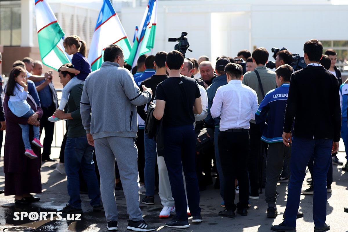 isroil madrimov kutib olish 07-10-2019