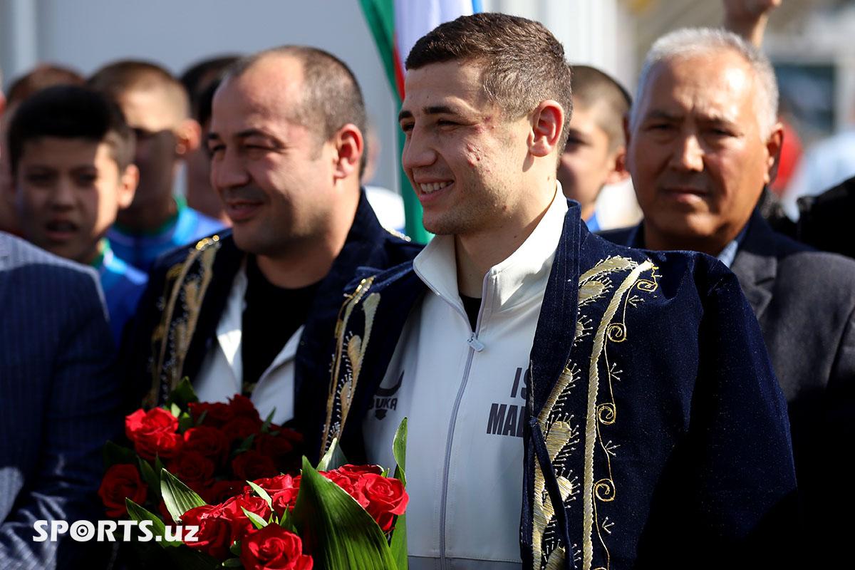 isroil madrimov kutib olish 07-10-2019
