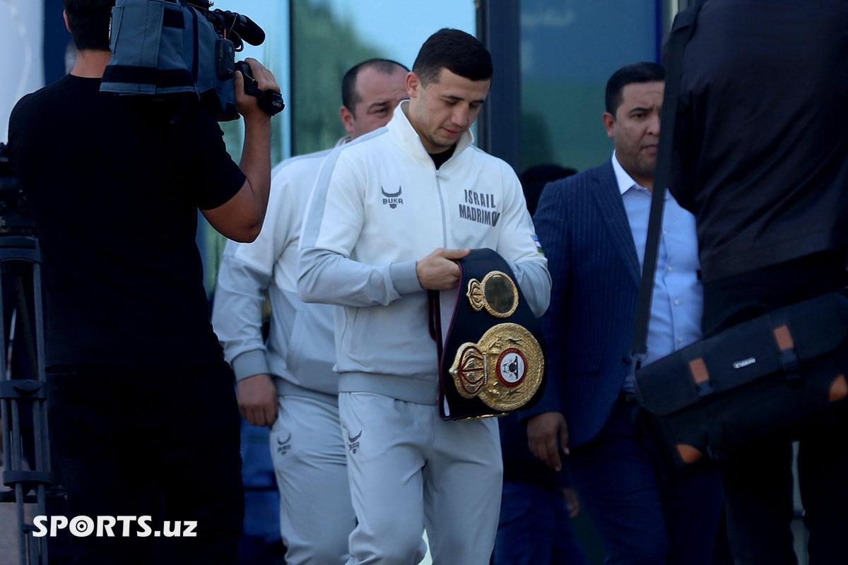 isroil madrimov kutib olish 07-10-2019