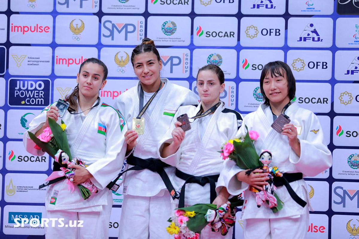 IBSA Grand Prix. Ushqun Kuranbaev. Parvina Samandarova. Sherzod Namozov