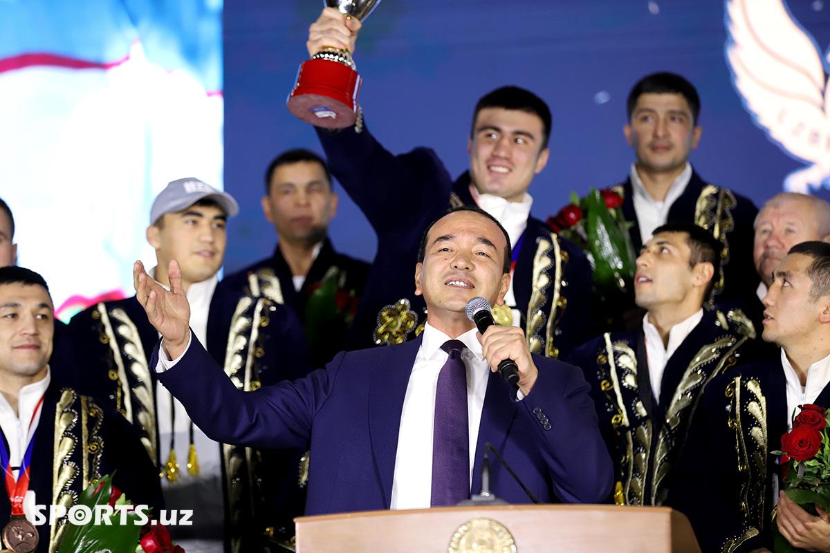 Boks bo'yicha Jahon chempionati. Bokschilarni kutib olish