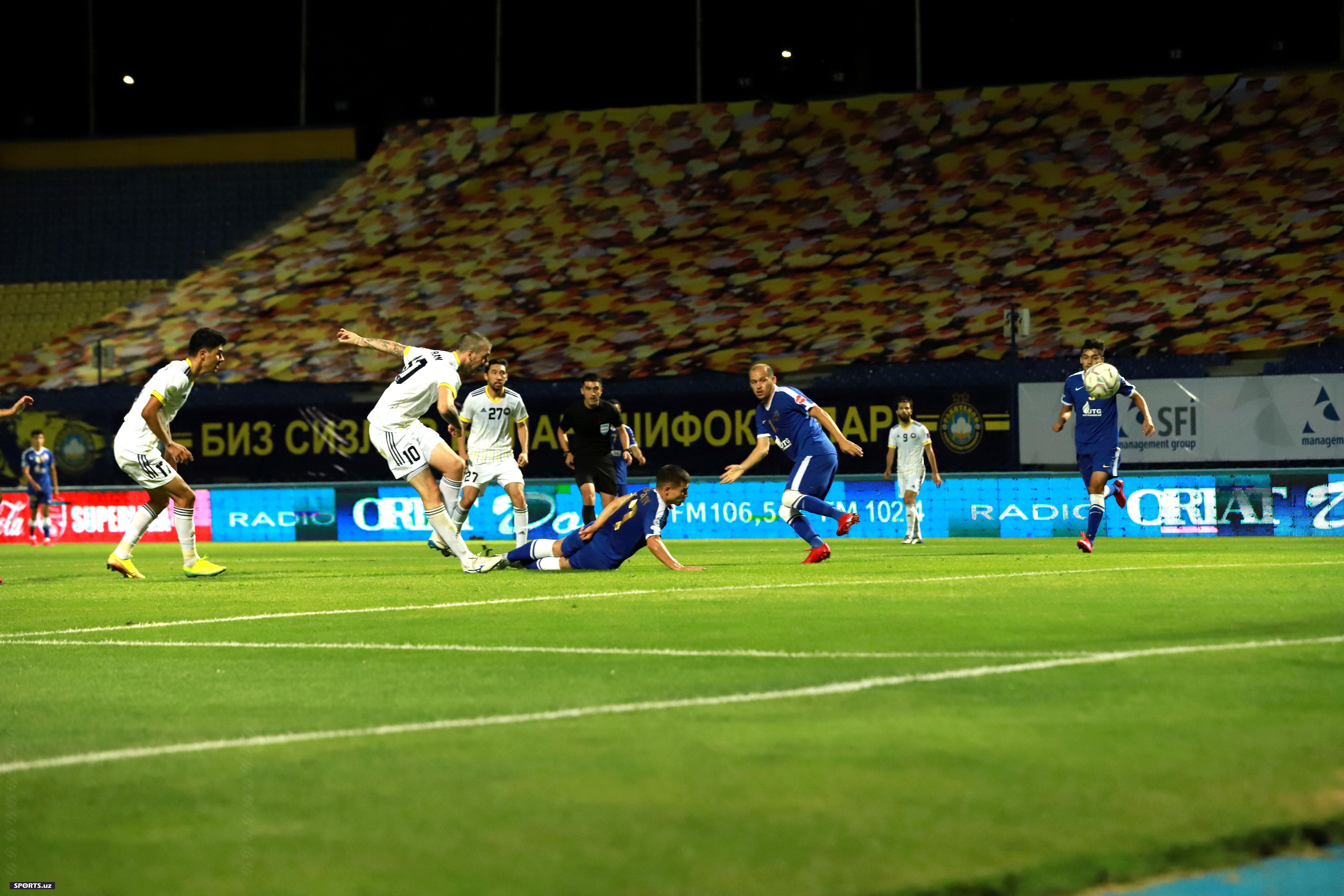 Paxtakor - Bunyodkor 5-0