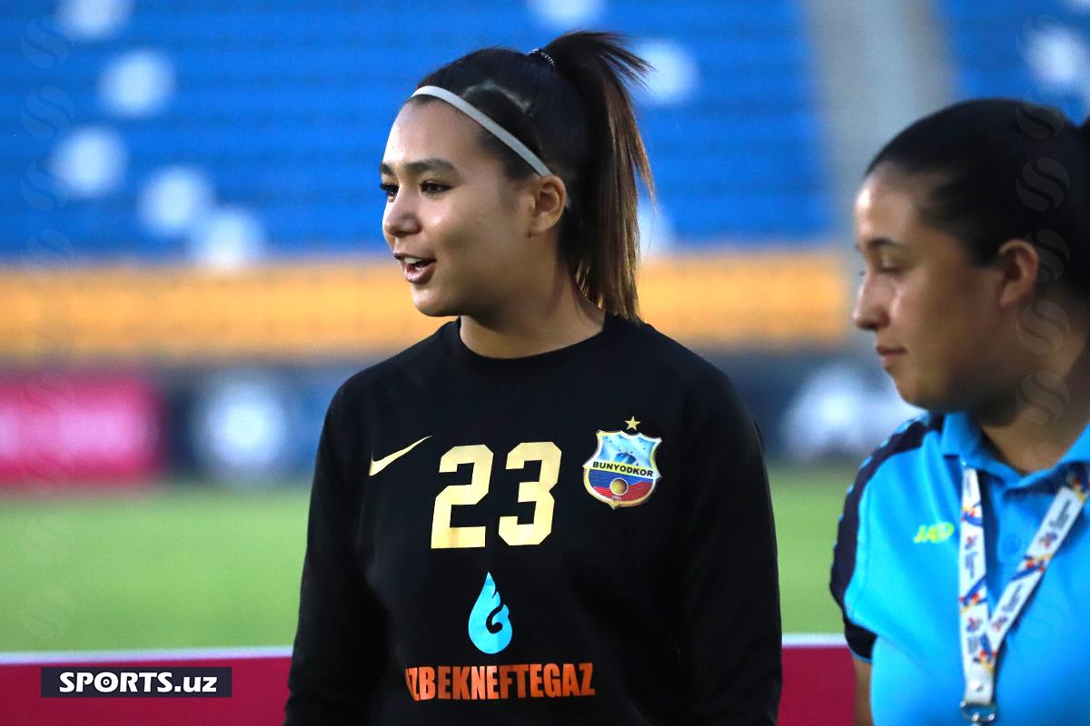 Uzbekistan Women's Super Cup 2020 Ceremony