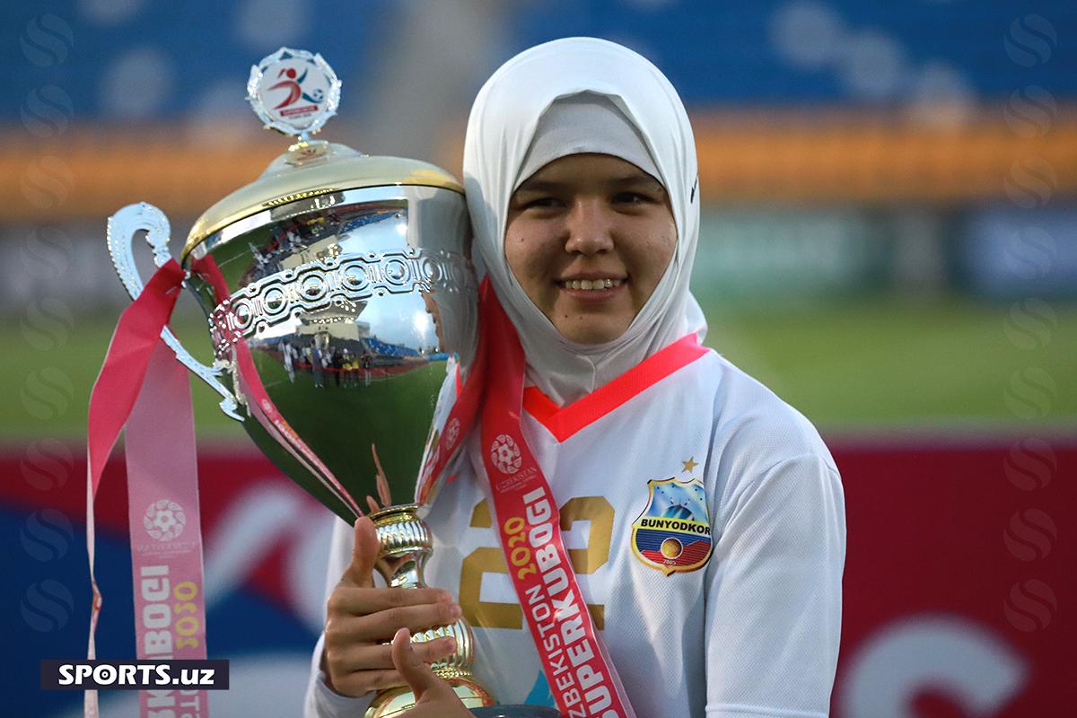 Uzbekistan Women's Super Cup 2020 Ceremony