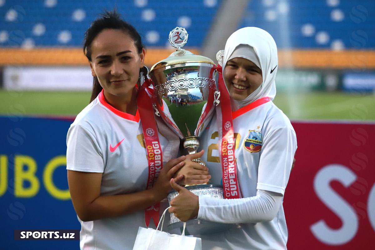 Uzbekistan Women's Super Cup 2020 Ceremony