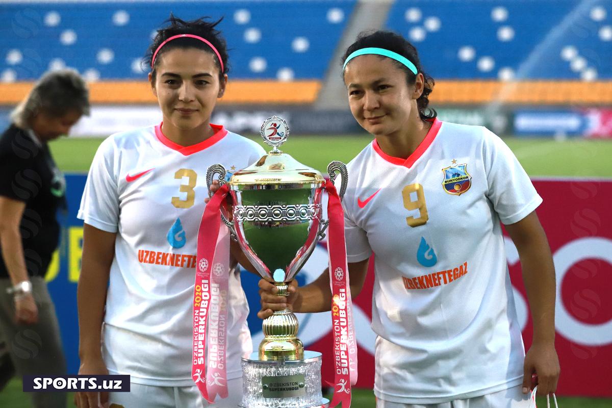 Uzbekistan Women's Super Cup 2020 Ceremony