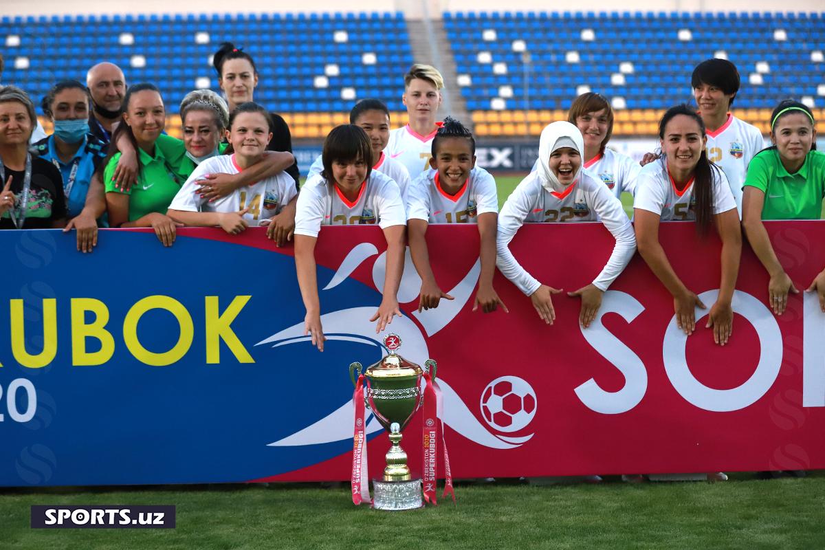 Uzbekistan Women's Super Cup 2020 Ceremony