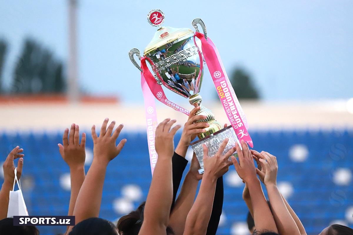 Uzbekistan Women's Super Cup 2020 Ceremony