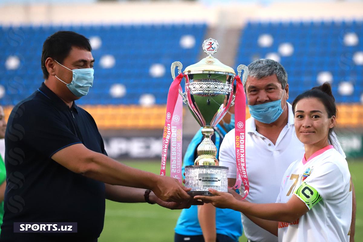 Uzbekistan Women's Super Cup 2020 Ceremony