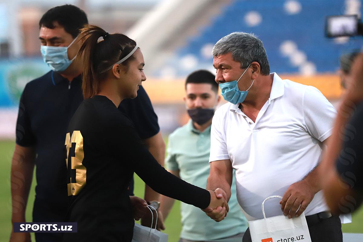 Uzbekistan Women's Super Cup 2020 Ceremony