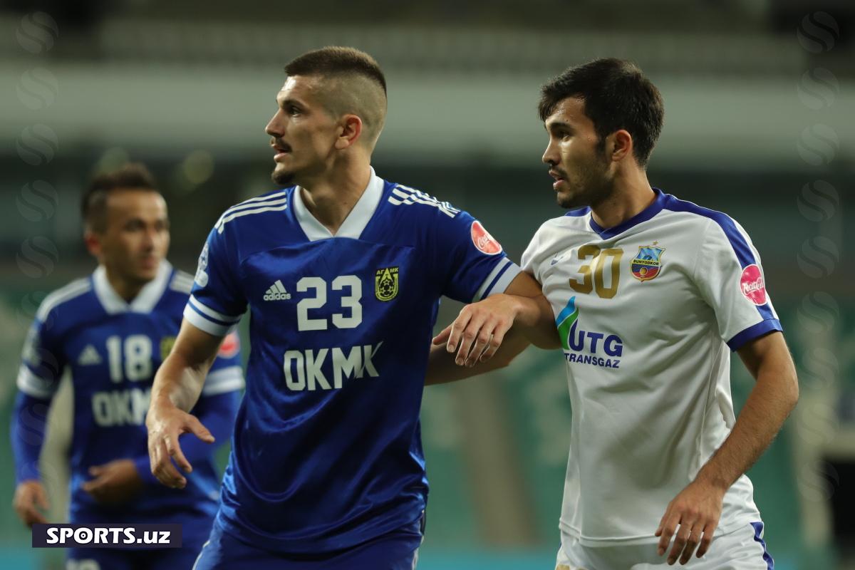 22.09.2020 Bunyodkor 2-3 AGMK