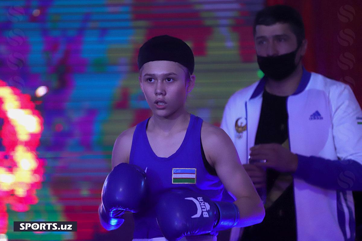 Бокс. Турсуной Раҳимова Узб чемпиони!