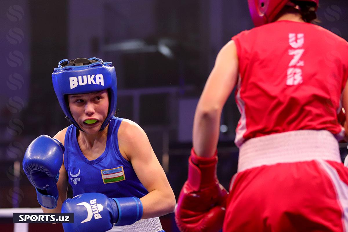 Бокс. Турсуной Раҳимова Узб чемпиони!