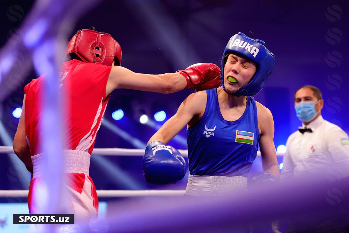 Бокс. Турсуной Раҳимова Узб чемпиони!