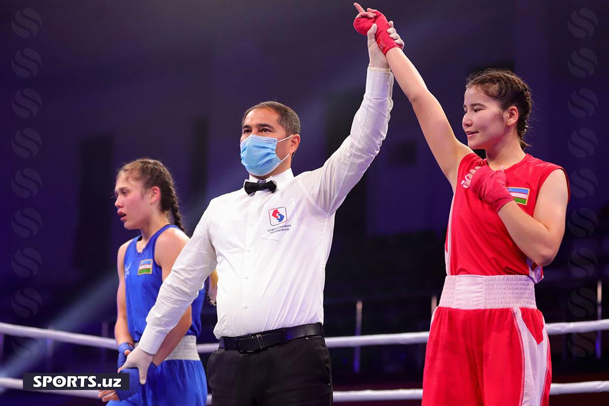 Бокс. Турсуной Раҳимова Узб чемпиони!