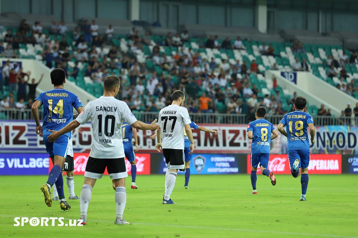 Super League. Bunyodkor vs Kizilkum
