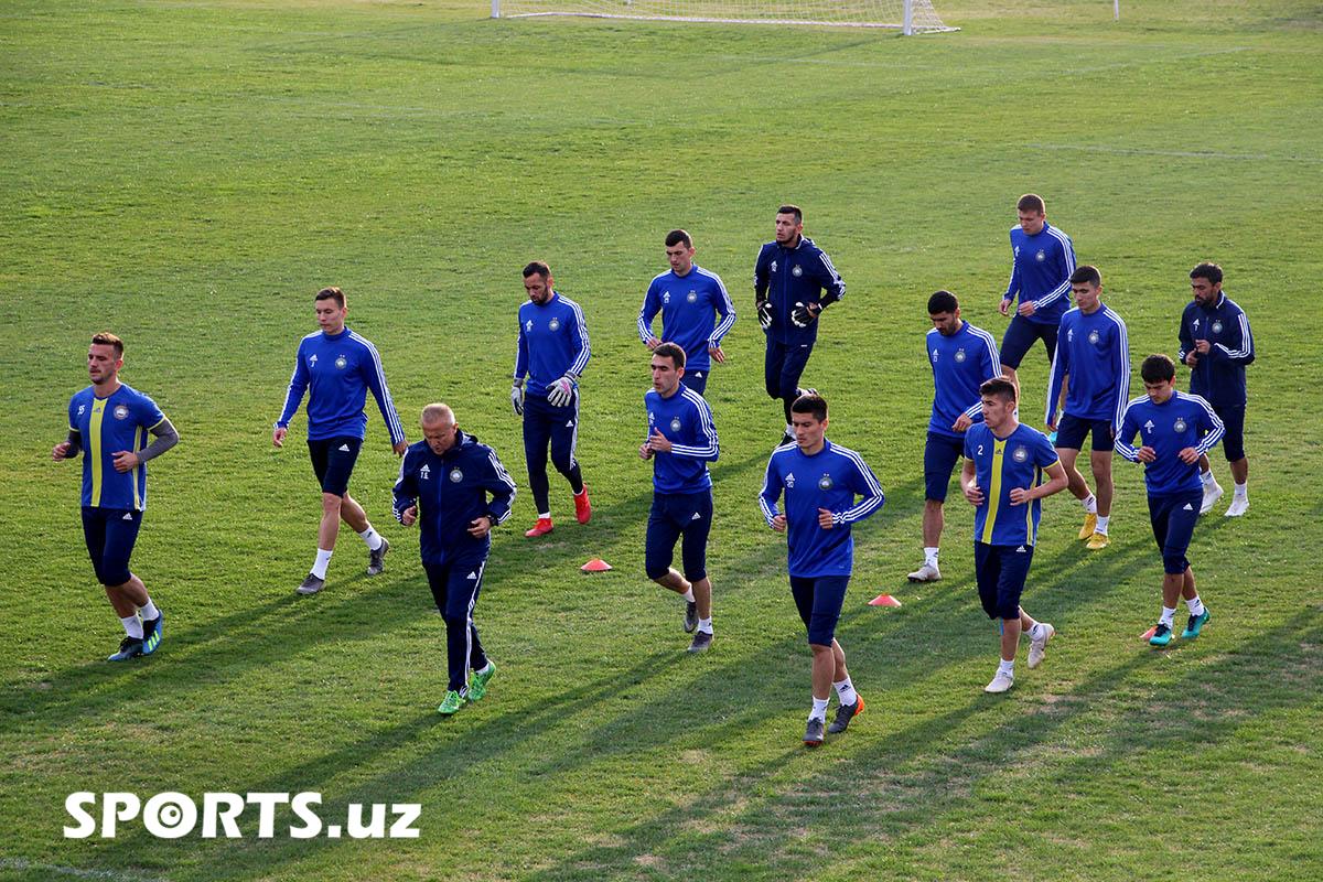 pakhtakor training 11-03-2019